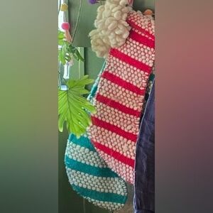 ISO Anthropologie looped & Loomed stocking